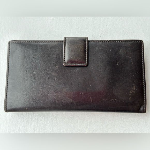 Gucci Dark Brown Leather Long Wallet - Picture 4 of 15